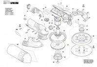 Bosch 3 601 C72 100 GEX 12V-125 Random orbital sander Spare Parts